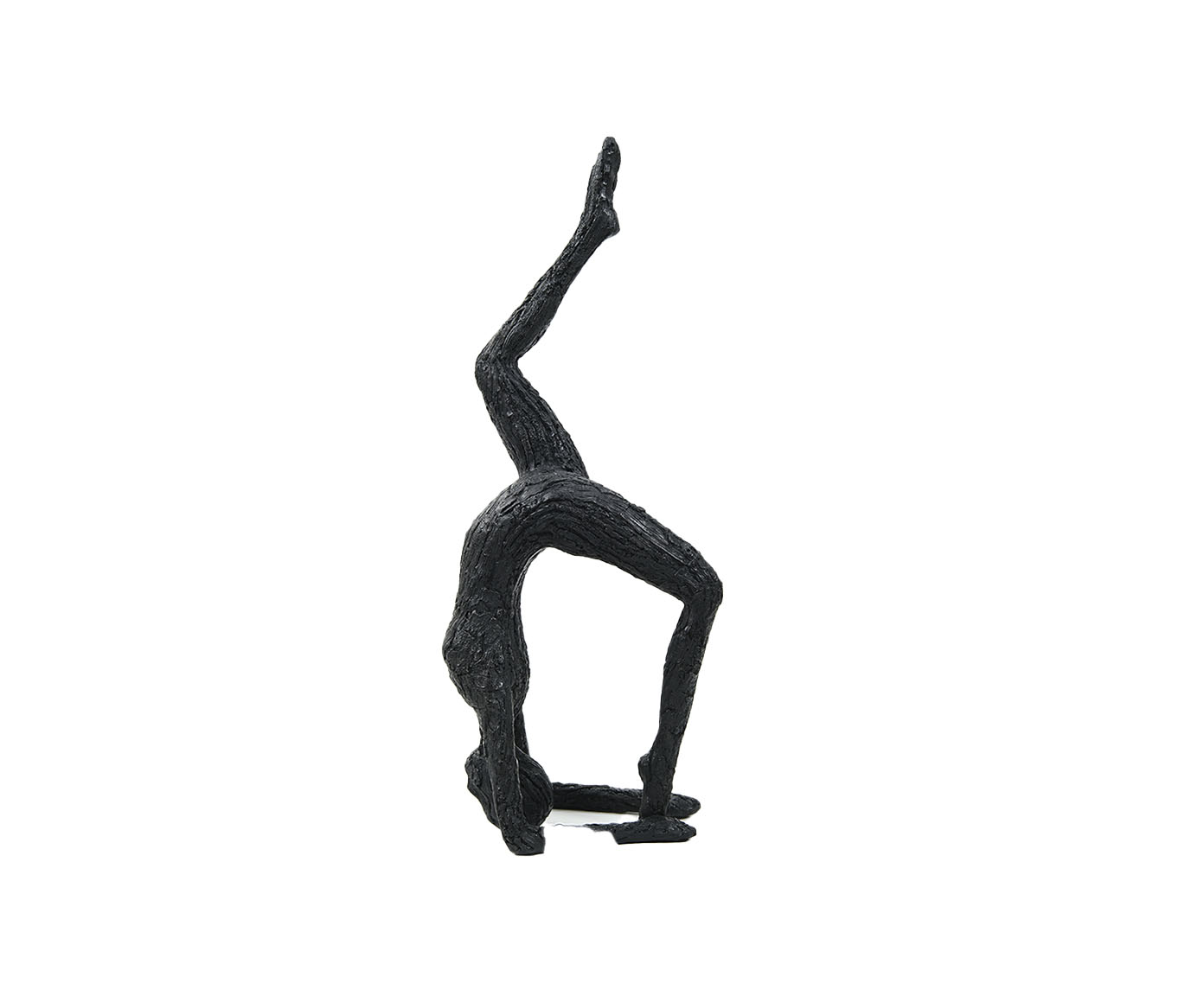 Adorno Yoga em Poliresina Long Preto - image 0
