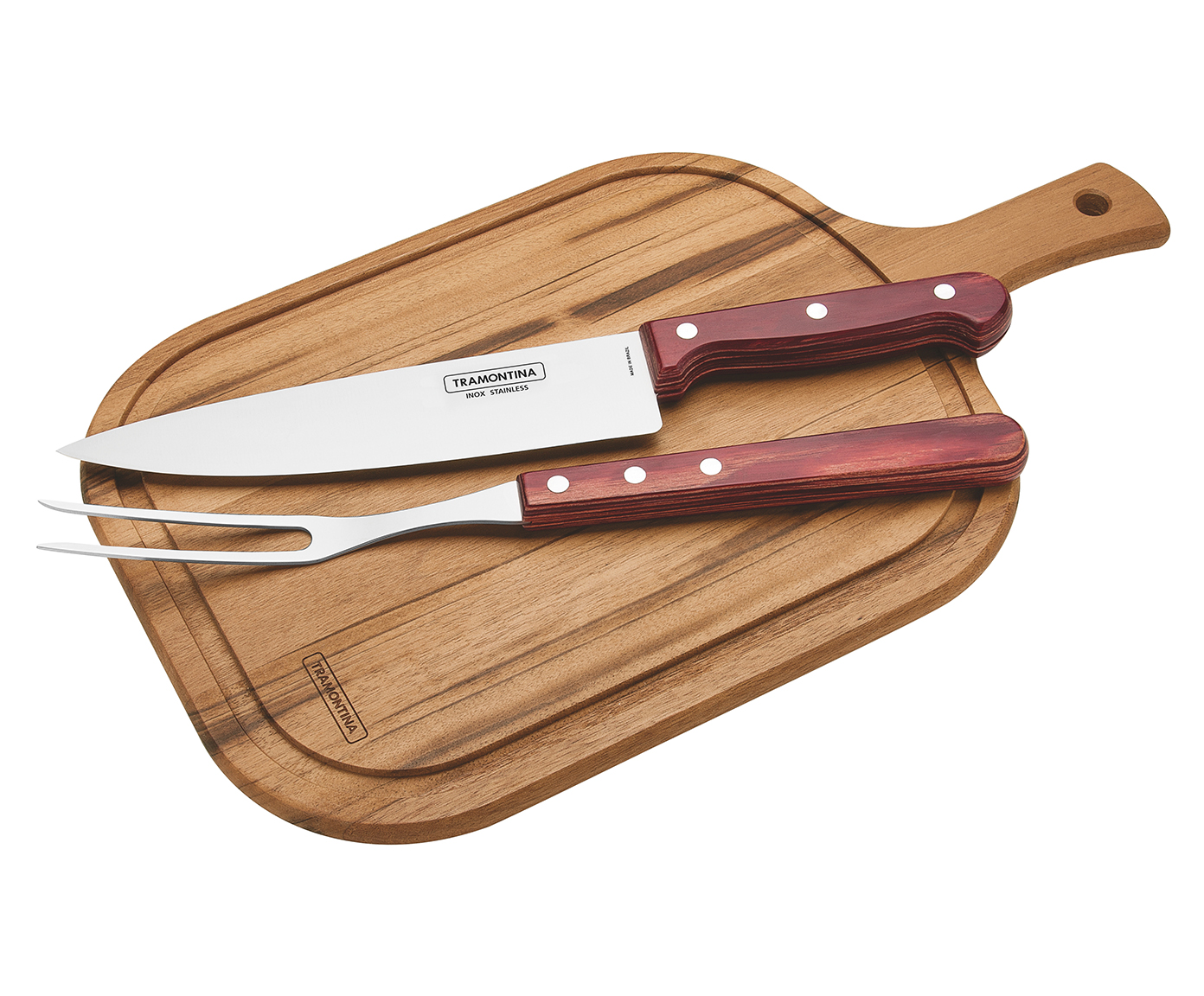 Jogo para Churrasco em Inox Cairu image number 0