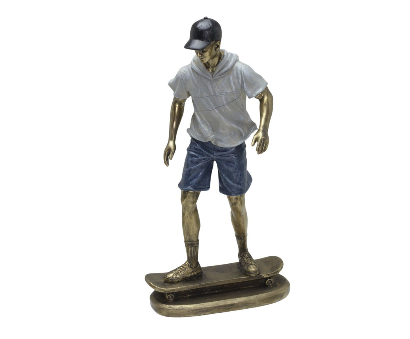 Estatueta Skatista em Resina I image number 0