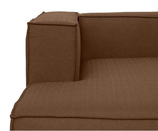 Sof&aacute; M&oacute;dulo Chaise Mensa Terracota image number 4