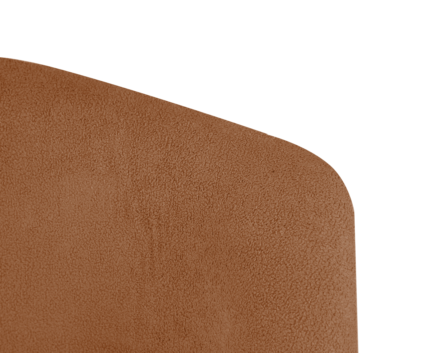 Cabeceira em Boucle Aveludado Smooth Terracota image number 4