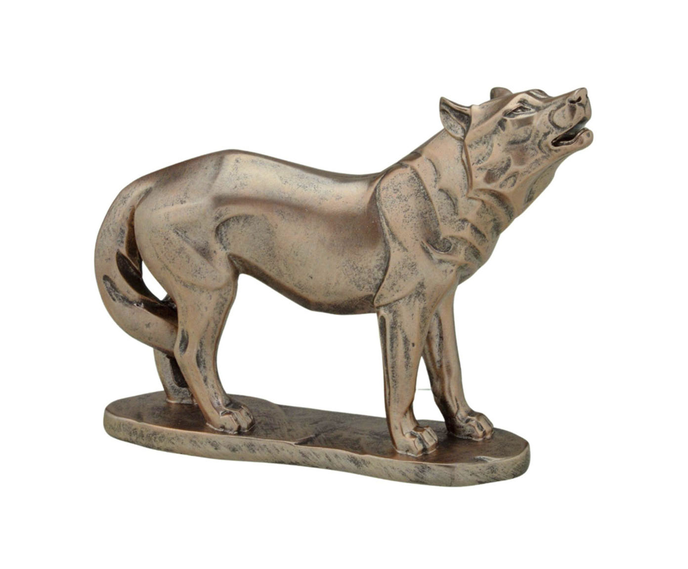Lobo Decorativo Bronze - image 0