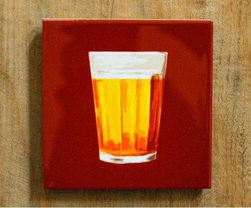 Mini Azulejo Decorativo Cervejinha image number 1