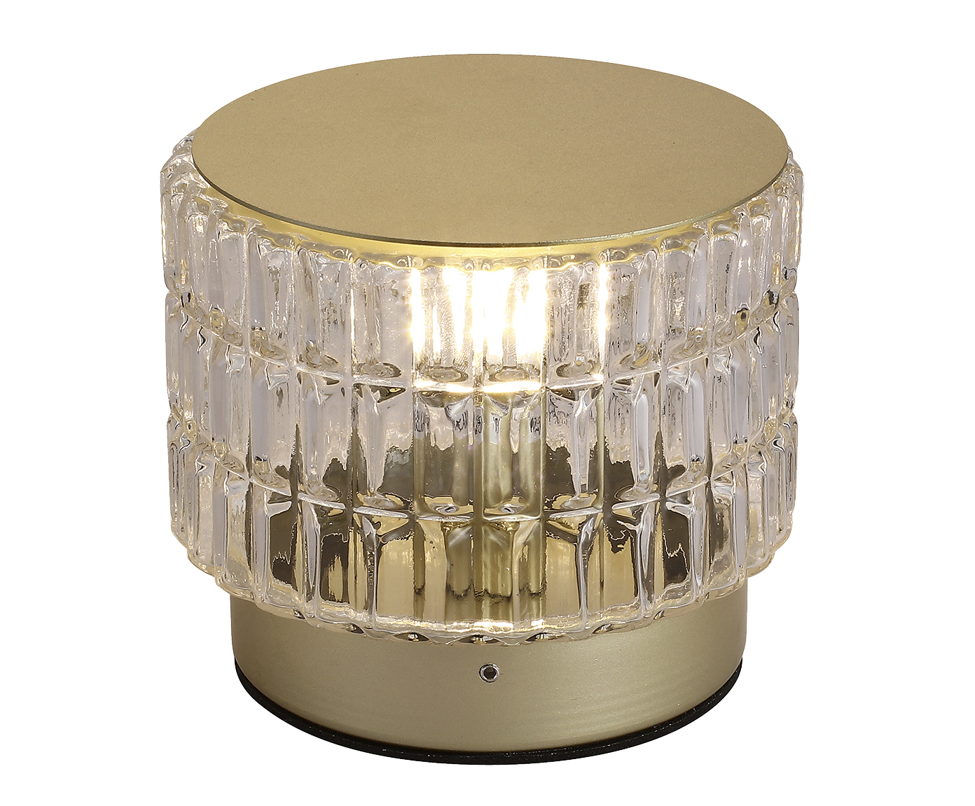 Abajur Iris Dourado Bivolt image number 0