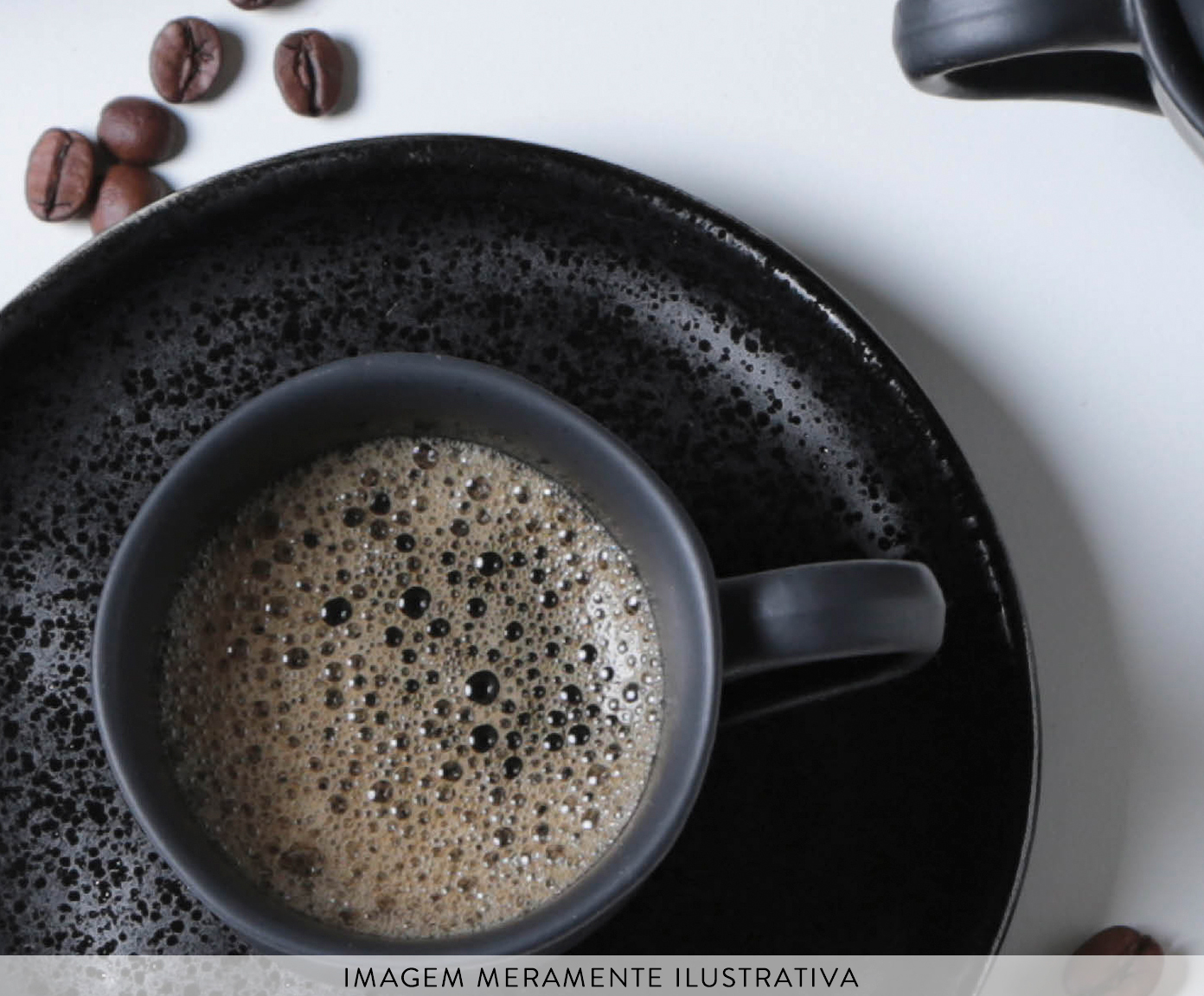 Jogo de X&iacute;caras para Caf&eacute; Bio Eclipse Preto image number 5