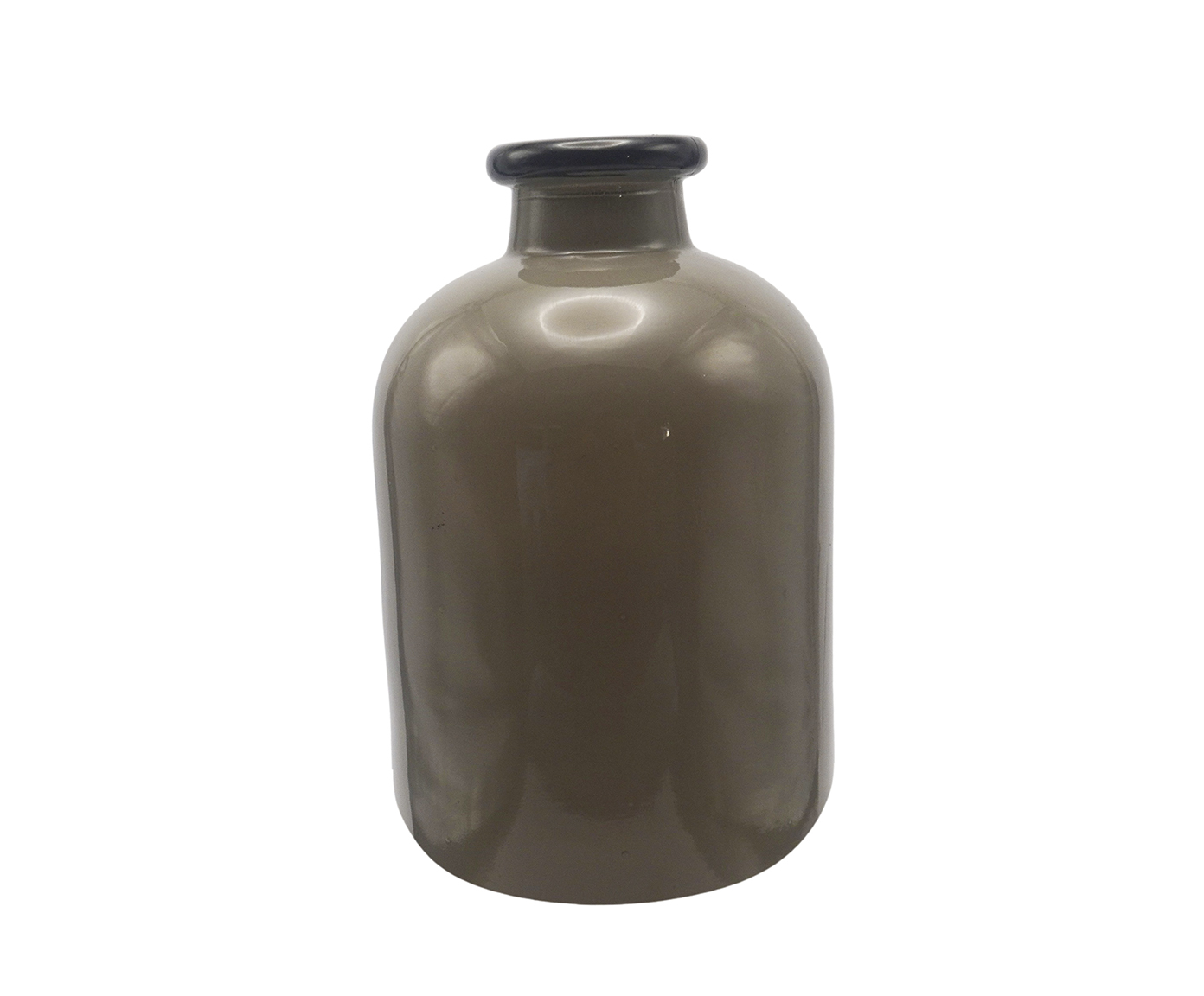Vaso London Cinza e Preto - 17 cm image number 0